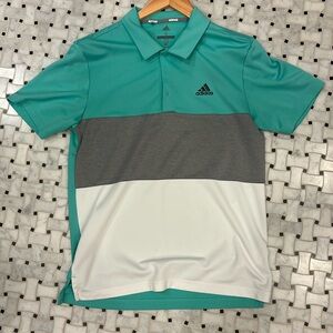 Adidas Tri-Color Golf Polo